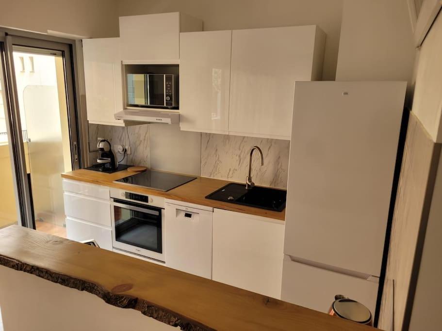 Studio Entre Plages Et Monaco Climatise Parking Roccabruna Esterno foto